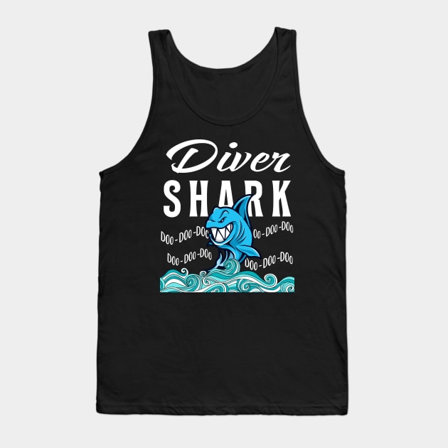 Diver Gifts - Shark Tank Top by StudioElla